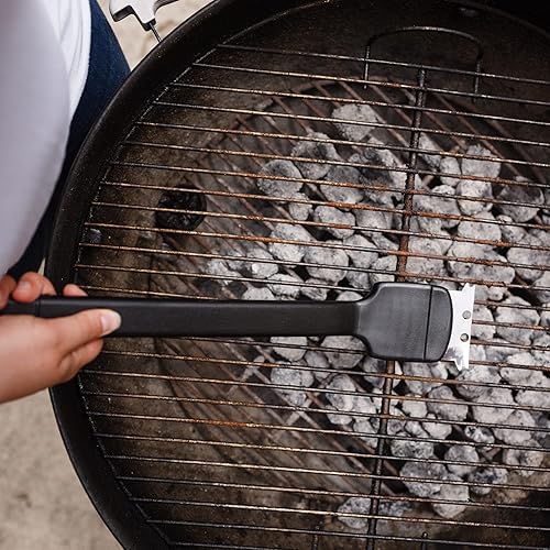 Miniatura 3 de Chef Craft Select - Cepillo largo para parrilla, 17.5 pulgadas de largo, color negro