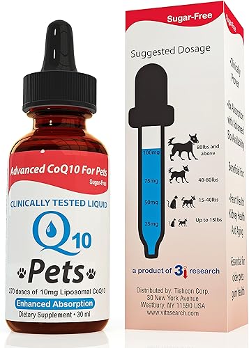 Miniatura 3 de Líquido CoQ10 Para Mascotas, 1.0 fl oz