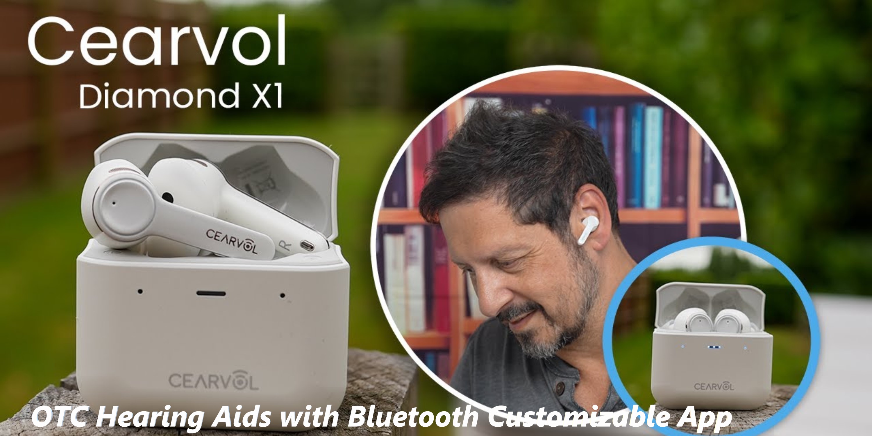 Amazon.com: Cearvol Diamond X1 OTC Hearing Aids Rechargeable with
