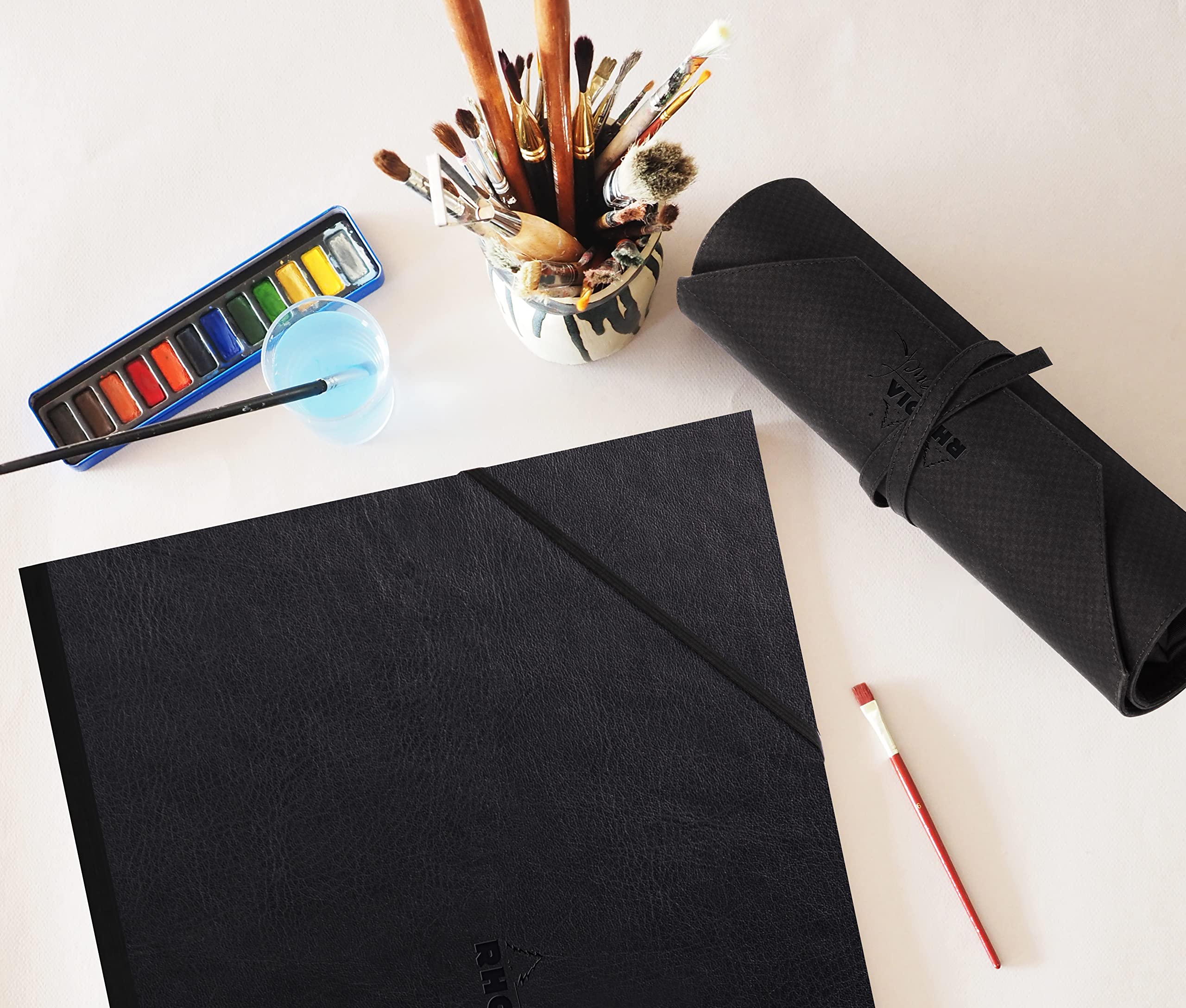 Rhodia Touch 116192C Piórnik etui 2 w 1 dla artysty 45x30 cm 30x8 cm czarne
