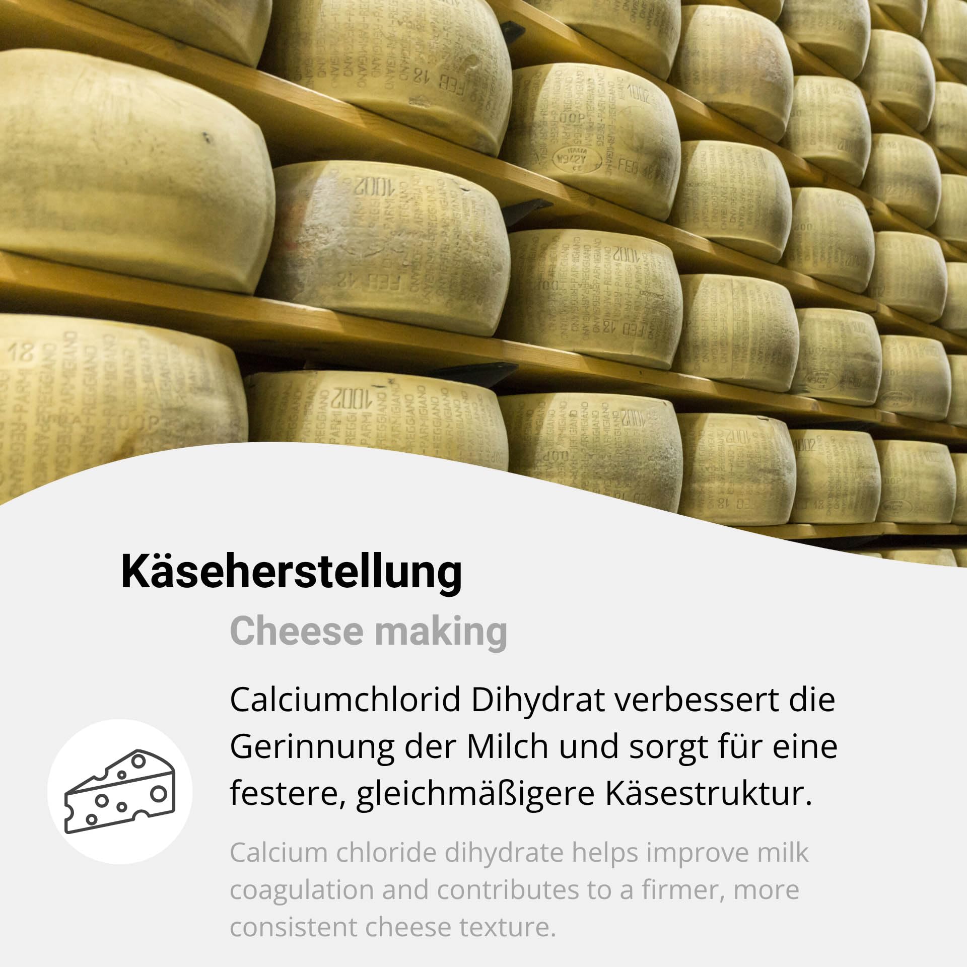 Calciumchlorid Dihydrat 3kg Lebensmittelqualität E509, hochreines Pulver (CaCl₂·2H₂O) – für Käseherstellung, Obst und Gemüse, Kosmetik, Aquaristik, Wasseraufbereitung