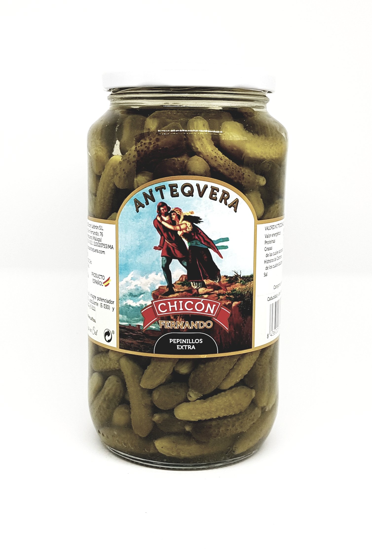 2 X 500 gr PEPINILLOS