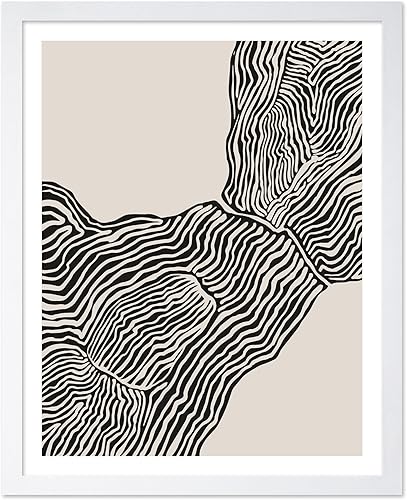 Miniatura 89 de Monem Art - Póster de formas aleatorias, impresión geométrica retro, arte abstracto, arte moderno de mediados de siglo, arte en blanco y negro, arte