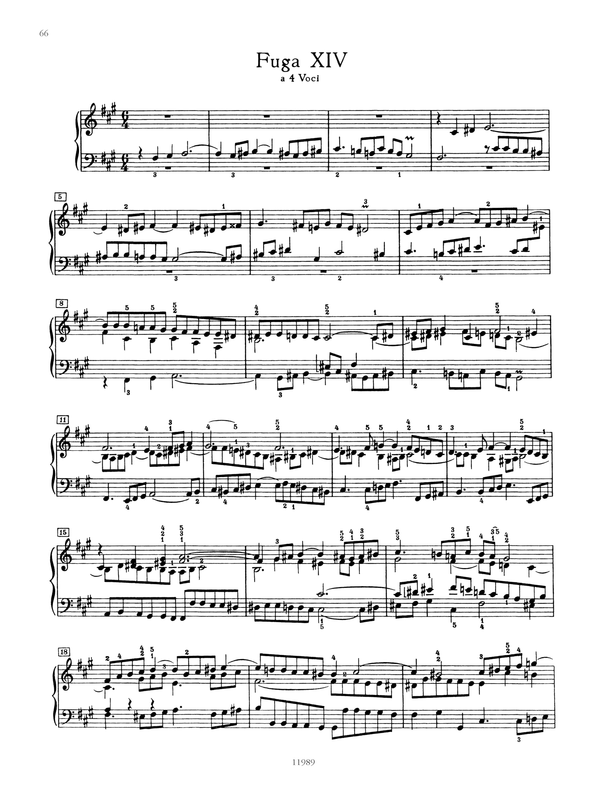 Clavier Bien Tempéré Volume 1 Bwv846-869 - Piano