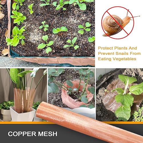 Miniatura 7 de Malla tejida de cobre de 12 x 40 pulgadas malla 999 de cobre puro 40 apertura de 16ft tela de malla de cobre fina