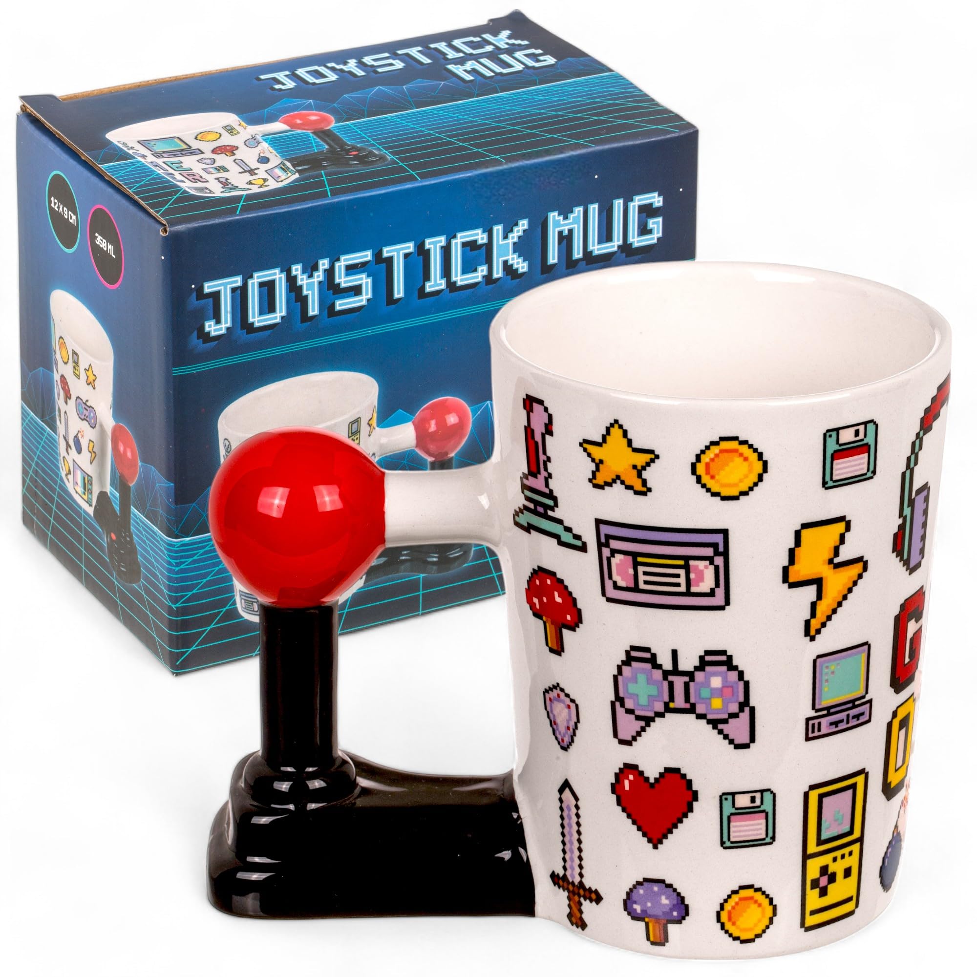 Tazza da caffè Gamer con manico controller, tazza da caffè | FindTheDeal