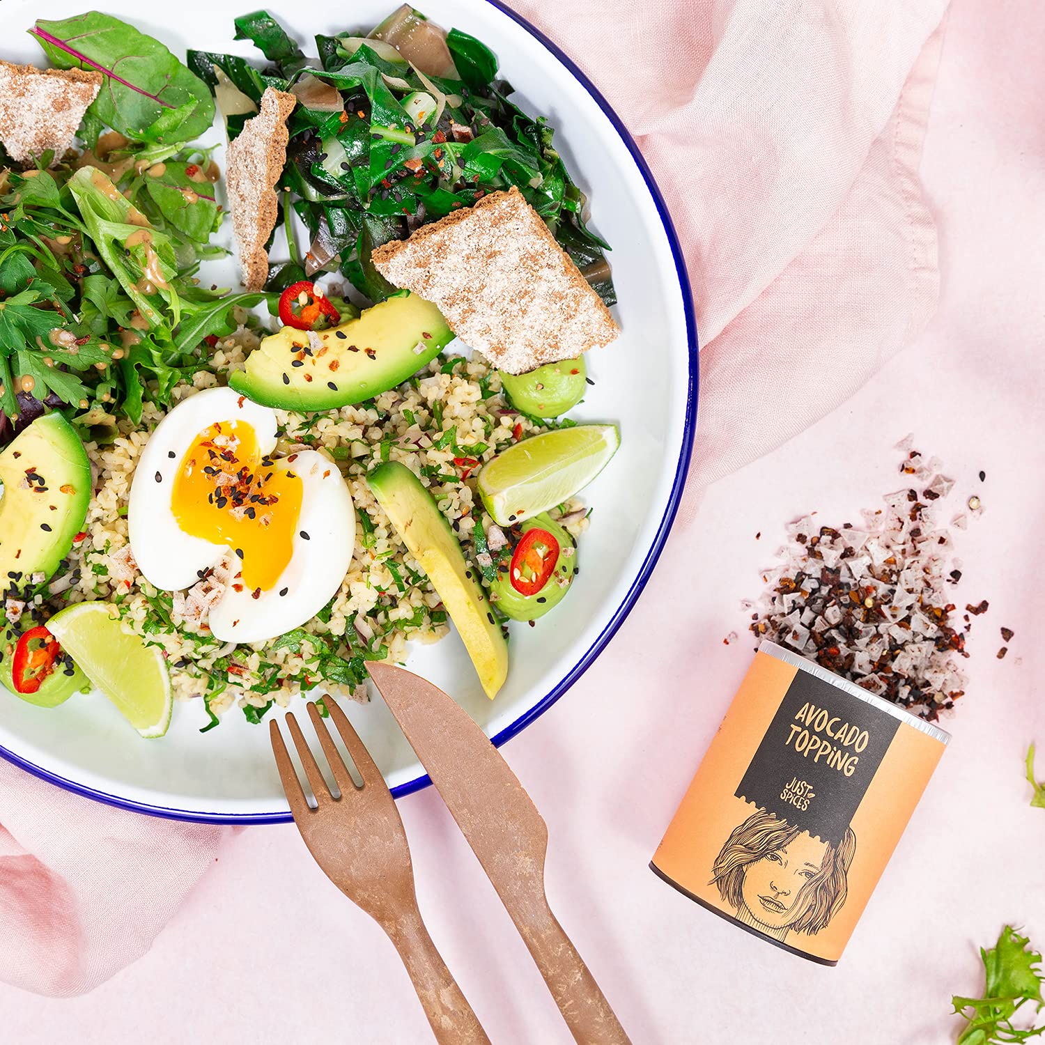 Just Spices Avocado Topping (4 x 60g)