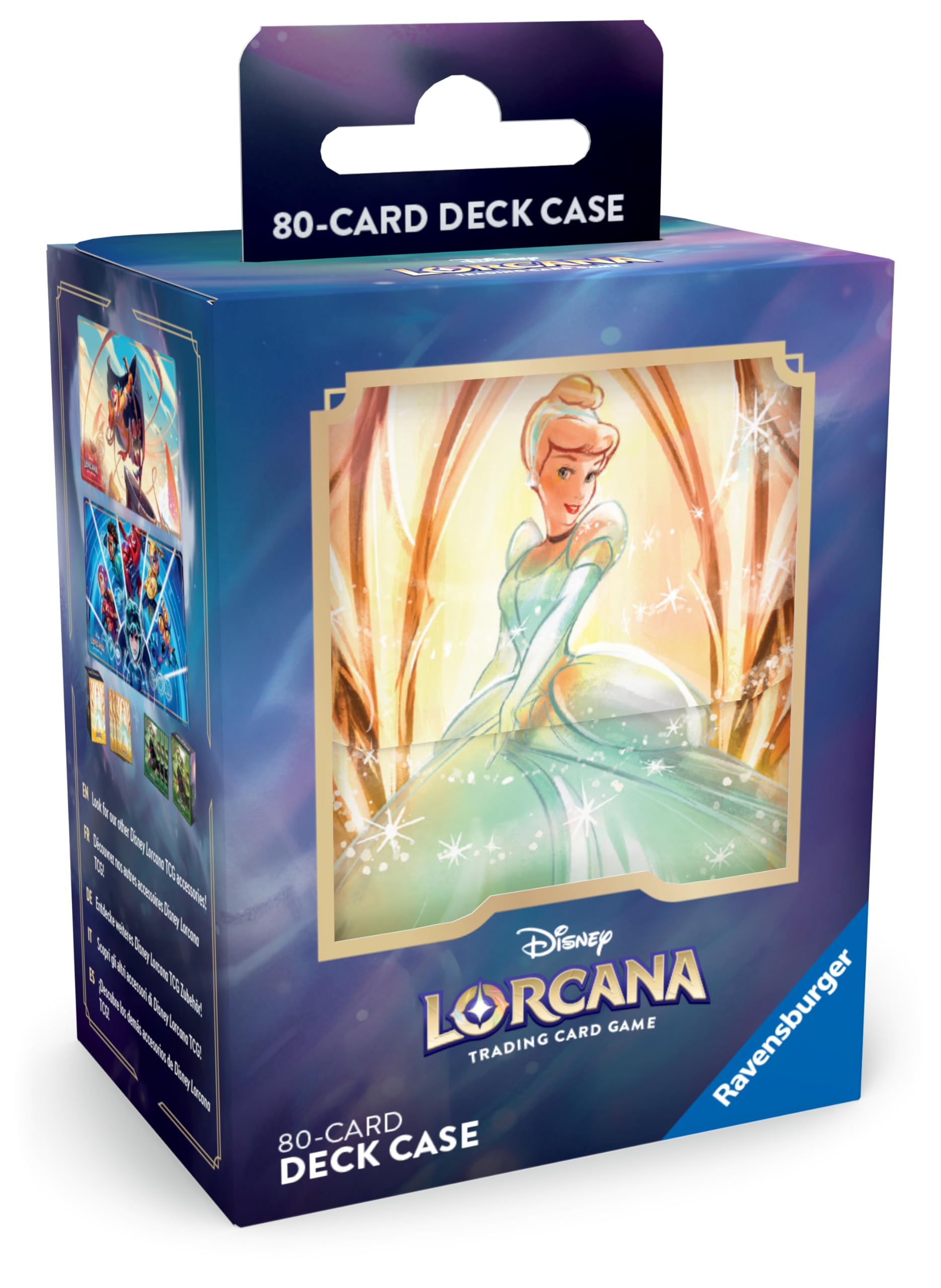 Ravensburger Disney Lorcana Tcg: Archazia's Island - Cinderella - Deck Case
