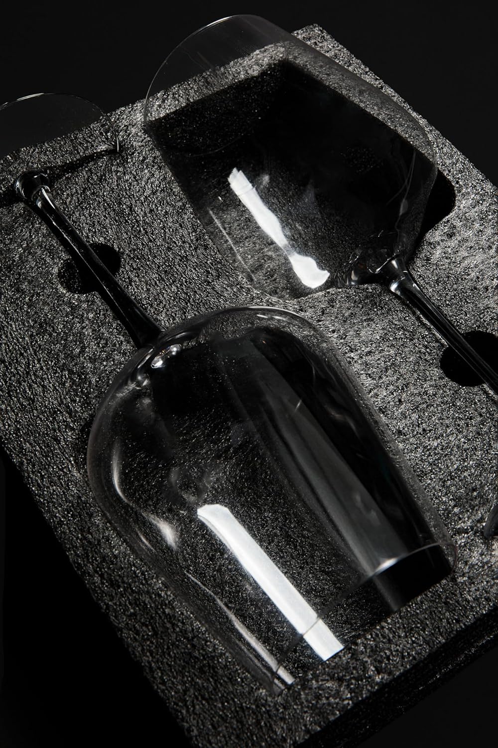 Magnum Giant Wine Glass - Premium Crystal Wine Glasses Set of 2 - Fits Entire 750 ml Bottle - Image 3