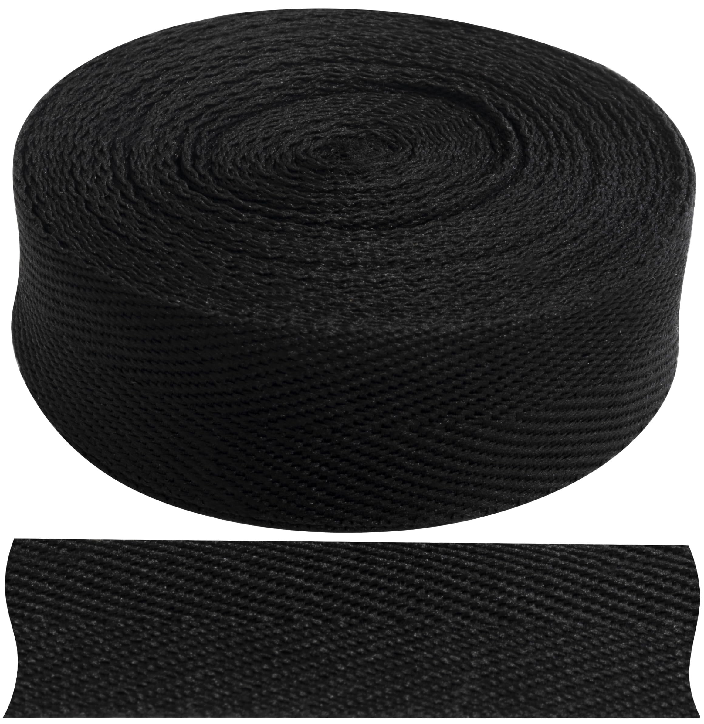 AERZETIX Ruban Sergé Chevron 5 M × 20 Mm – Coton/Polyester Blanc – Idéal Couture, Ourlets, Décoration & Loisirs Créatifs