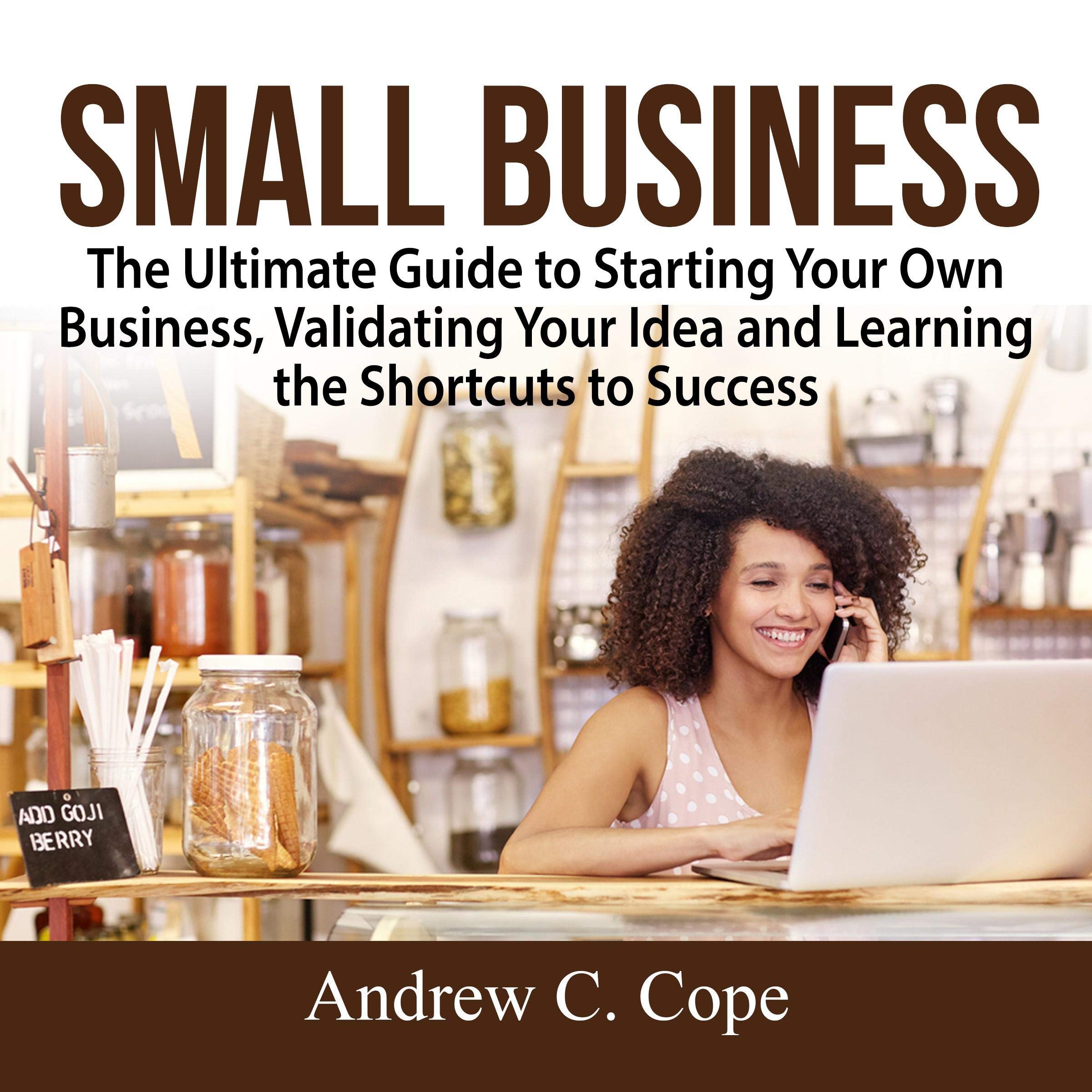 Cover art for Small Business: The Ultimate Guide to Starting Your Own Business, Validating Your Idea and Learning the Shortcuts to Success