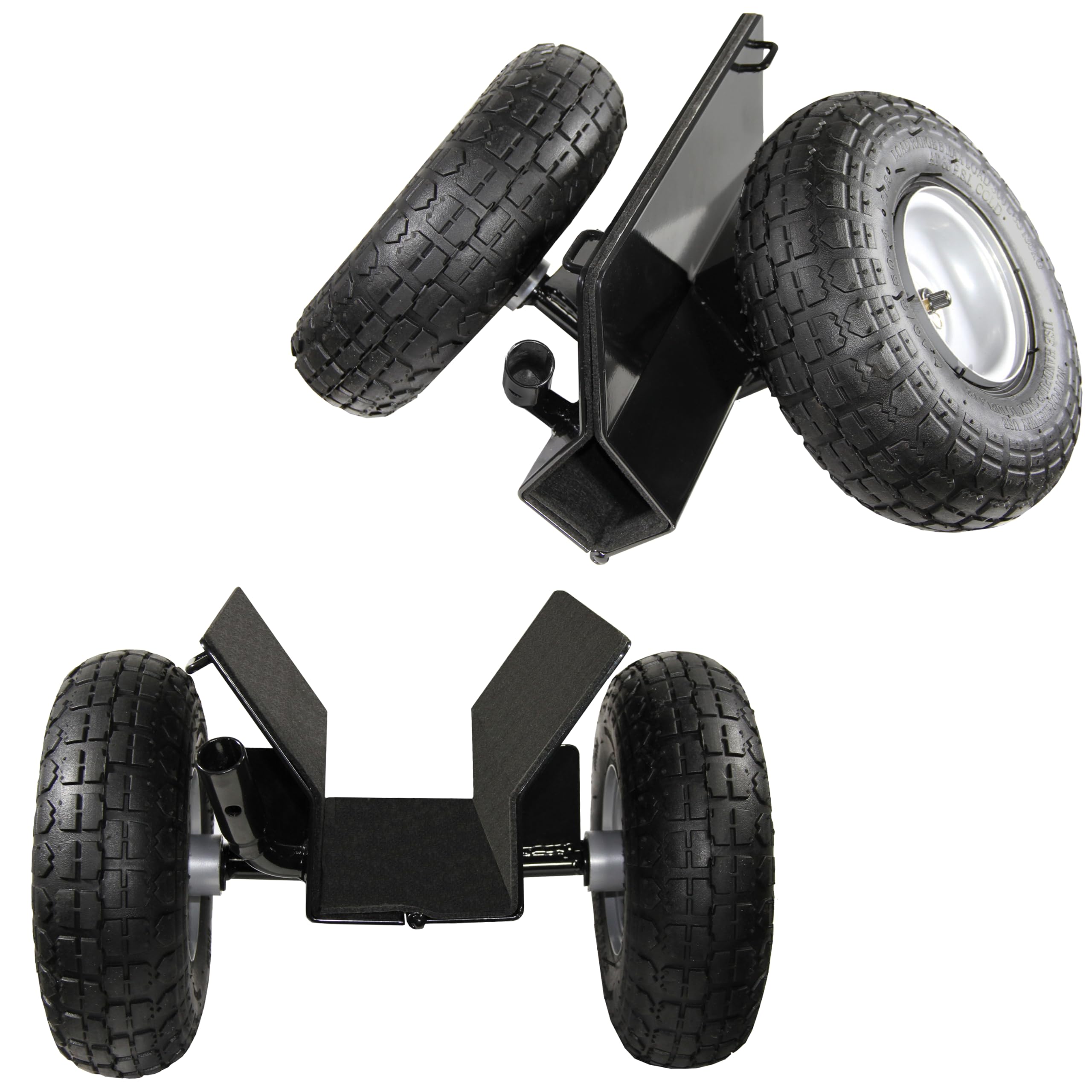Plattenroller 275kg Tragkraft Plattenwagen mit Handgriff, Klemmwagen für Holzplatten, Glasplatten, Türen, Klemmbreite 0–10 cm, 4.10/3.50-4 Reifen P4