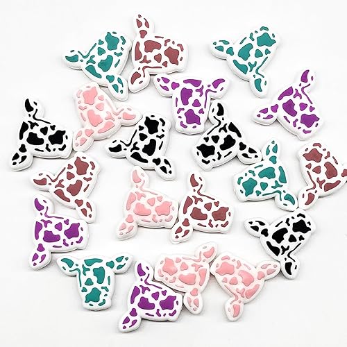 Miniatura 4 de Cuentas de silicona, 20 piezas de lindos animales de silicona focales sueltas accesorio para bricolaje, llaveros, pulseras, collares, bolígrafos,