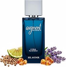Bel Avenir Augment Long Lasting Perfume for Men | Office, Party and Date Night Fragrance | Gift for Husband, Boyfriend | Fresh Aqua & Woody Notes | Eau de Parfum 100 ml