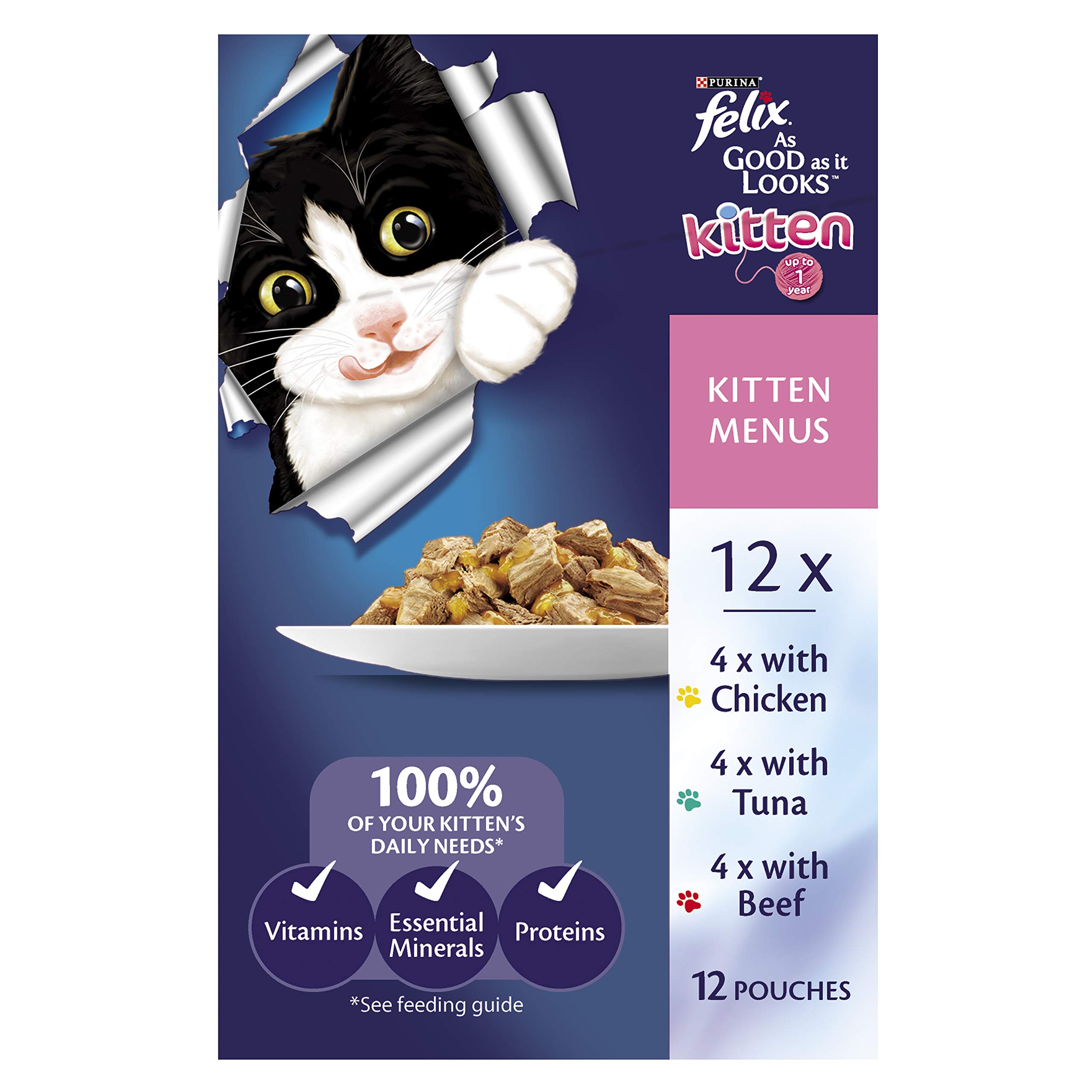 felix kitten feeding guide