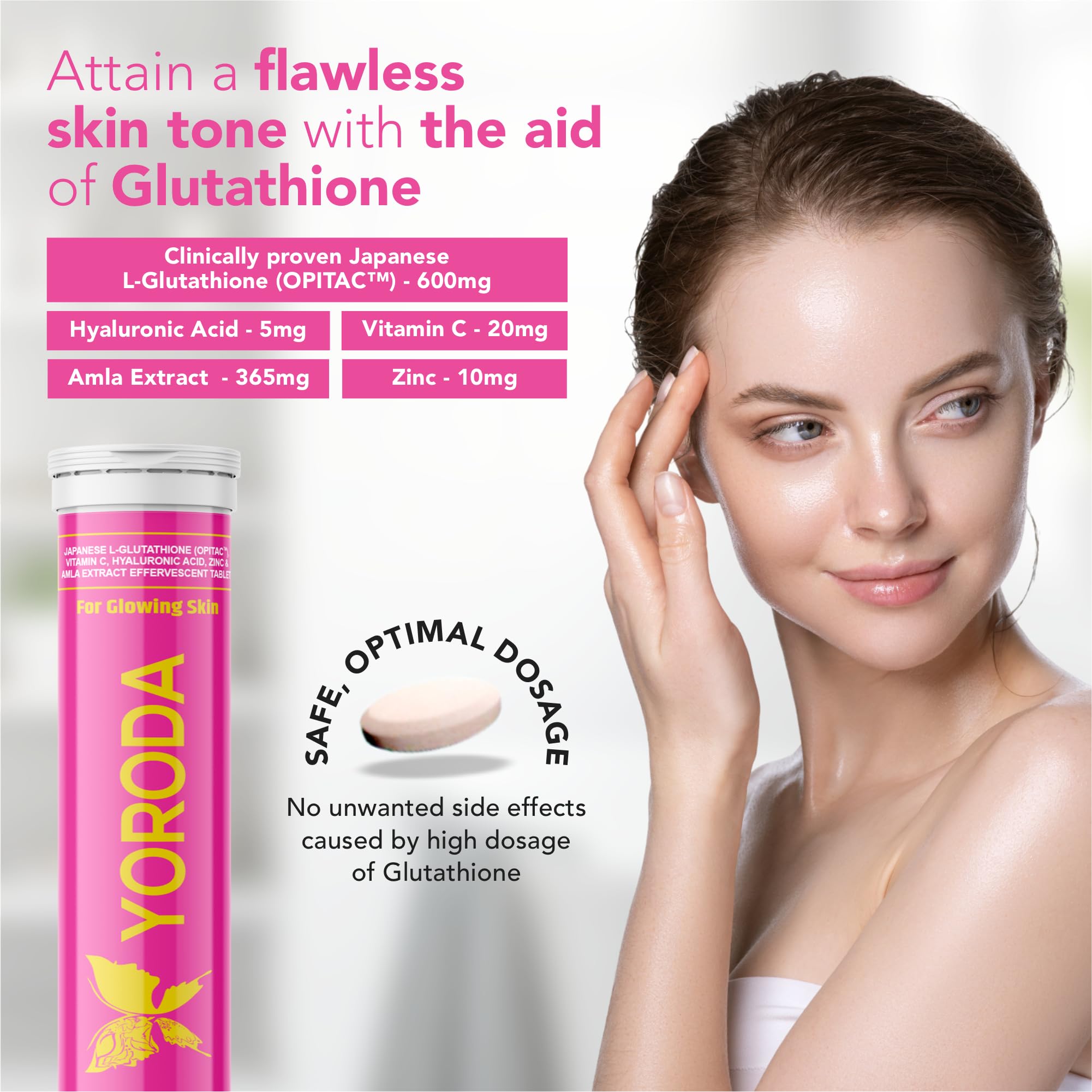 japanese glutathione tablets side effects YORODA - Glutathione Tablets