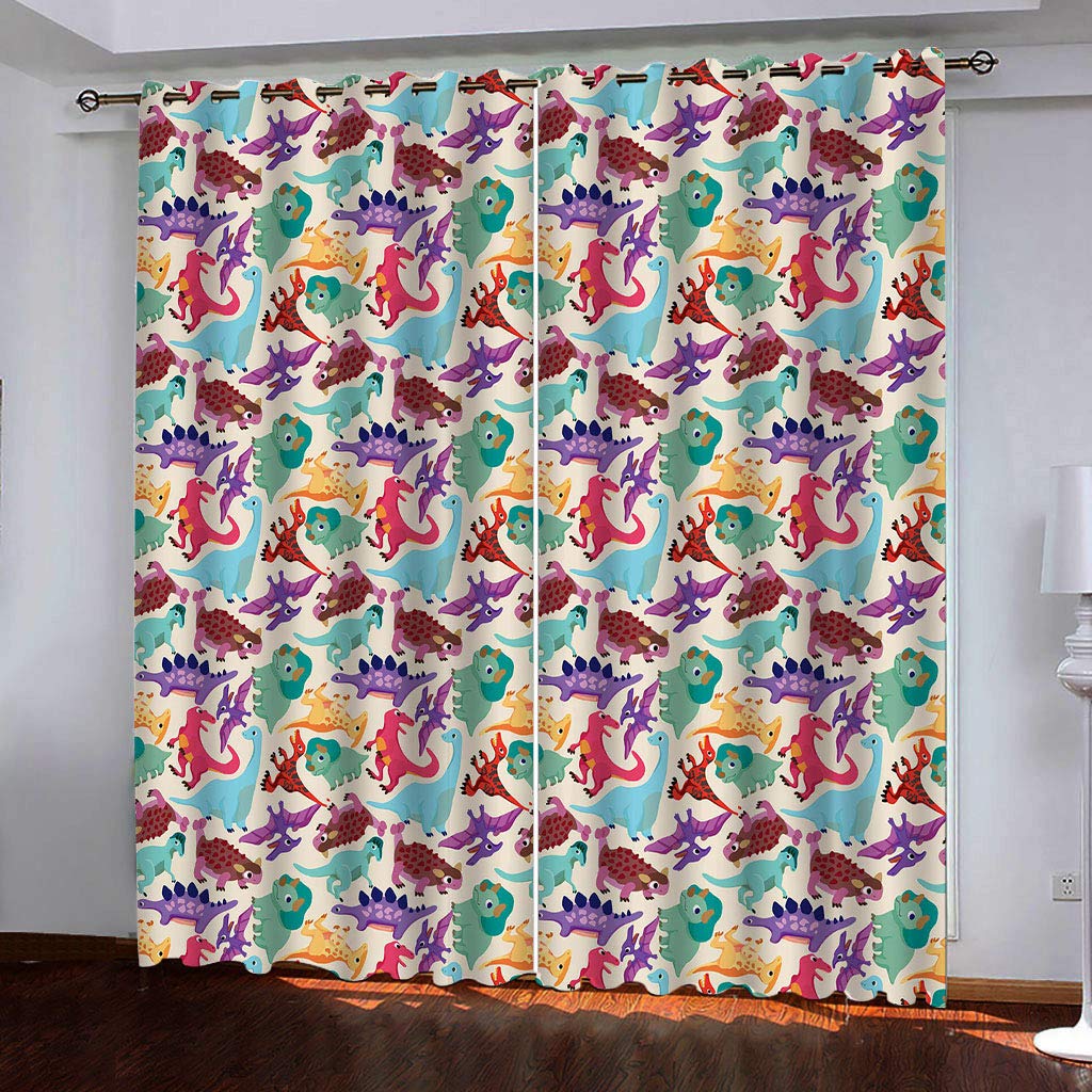 Rideaux et draperies opaques anti-chaleur pour fenêtre de chambre adulte et enfant 2 pièces