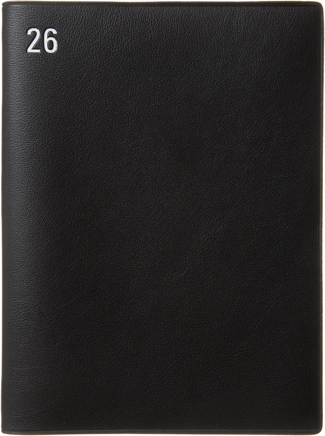 Laconic LWD09-250BK 2026 B6 Weekly Notebook, Black (Starts on December 2025)