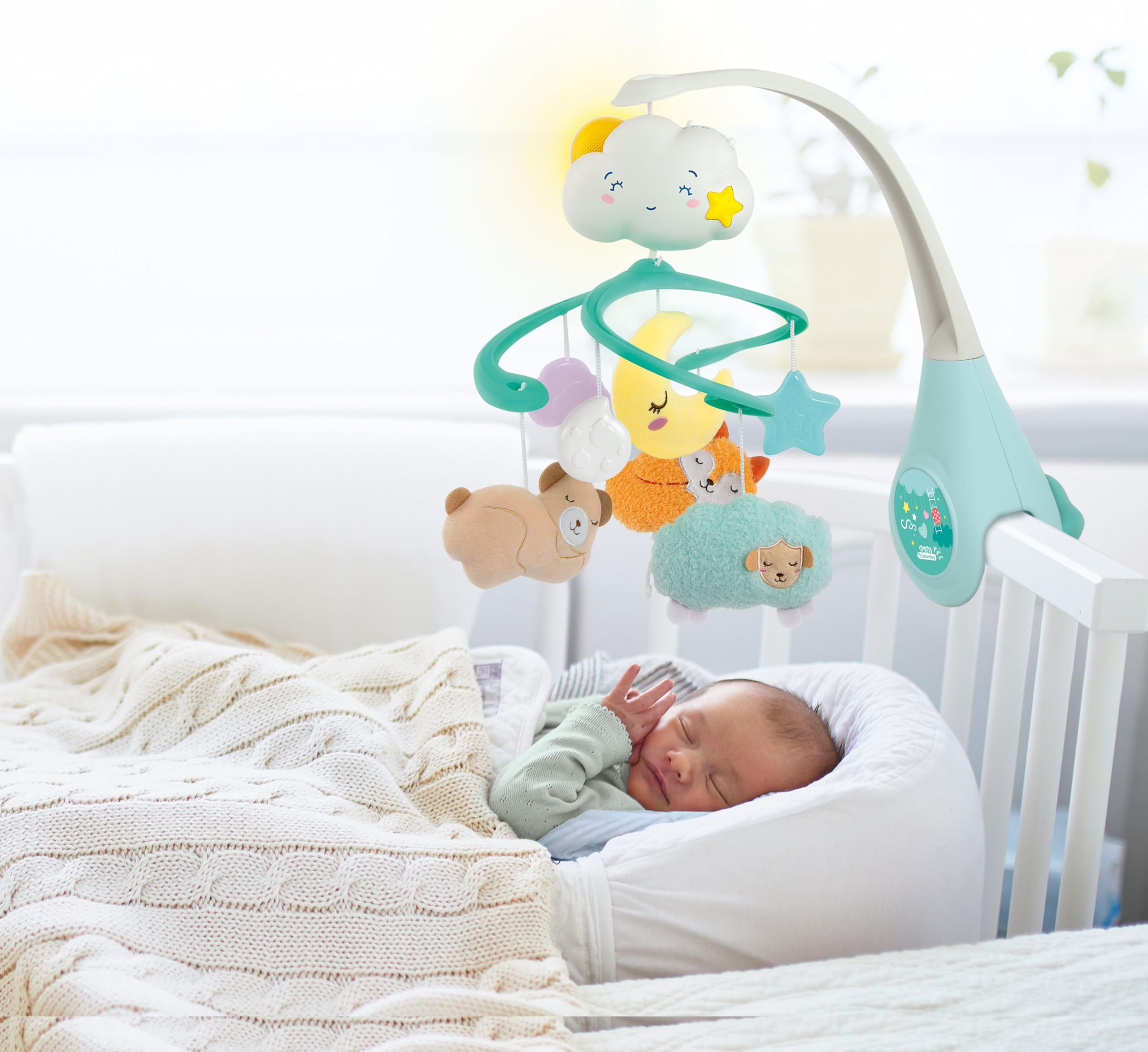 Clementoni - 17279 - Baby Clementoni - Müzikli Portatif Dönence