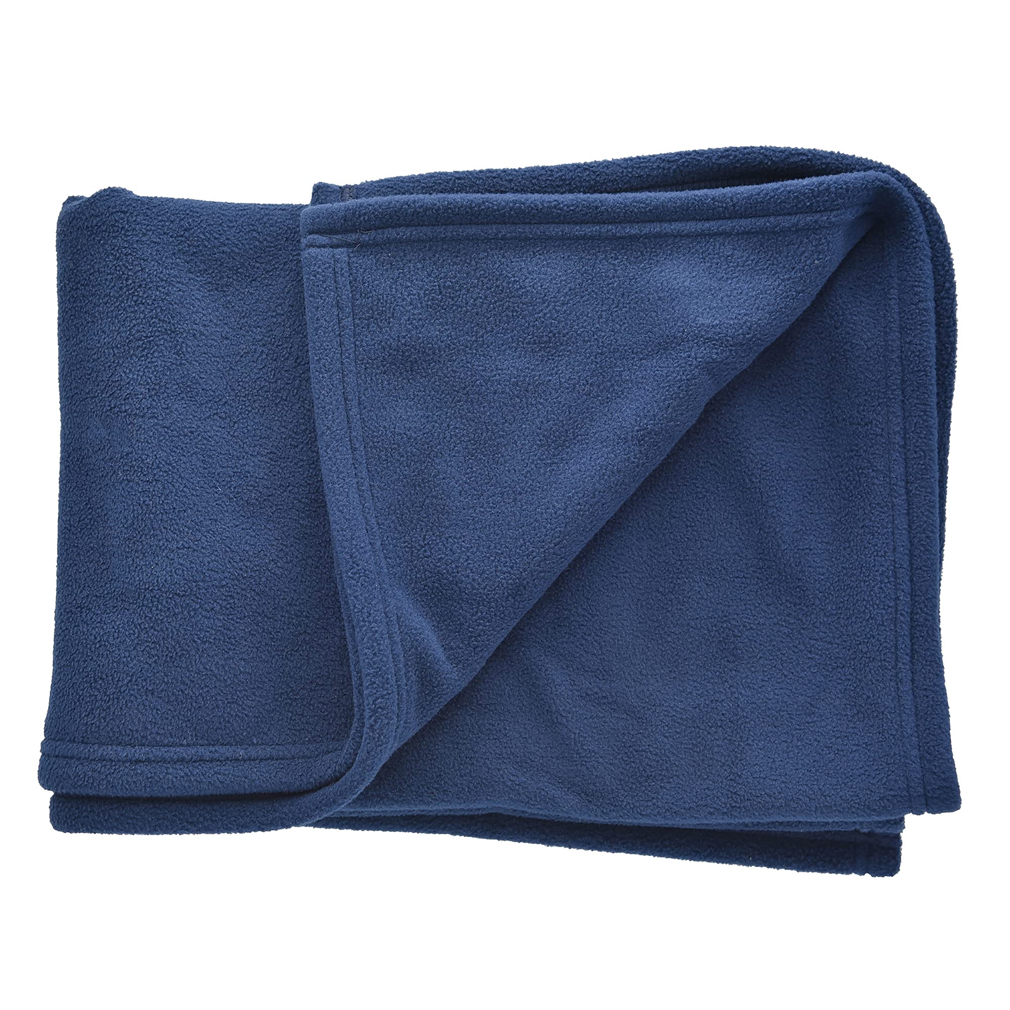 Photo 1 of Children’s Factory Microfleece Blanket, Blue, AFB7958, 100% Polyester, Toddler Nap Cot or Rest Mat Sleeping Blanket for Classroom, Preschool, Daycare or Nursery