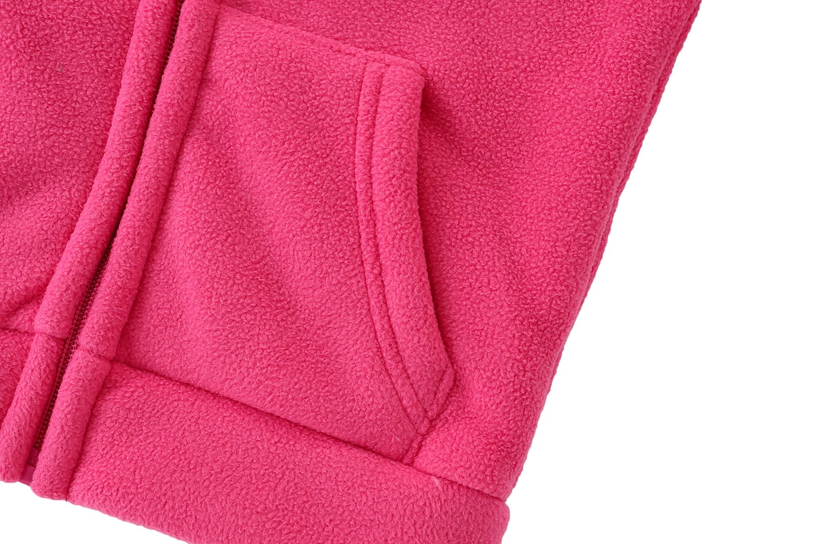 LIUONEXI - Giacca - Parka - Bambina Rosa 130 cm/5-6 Anni
