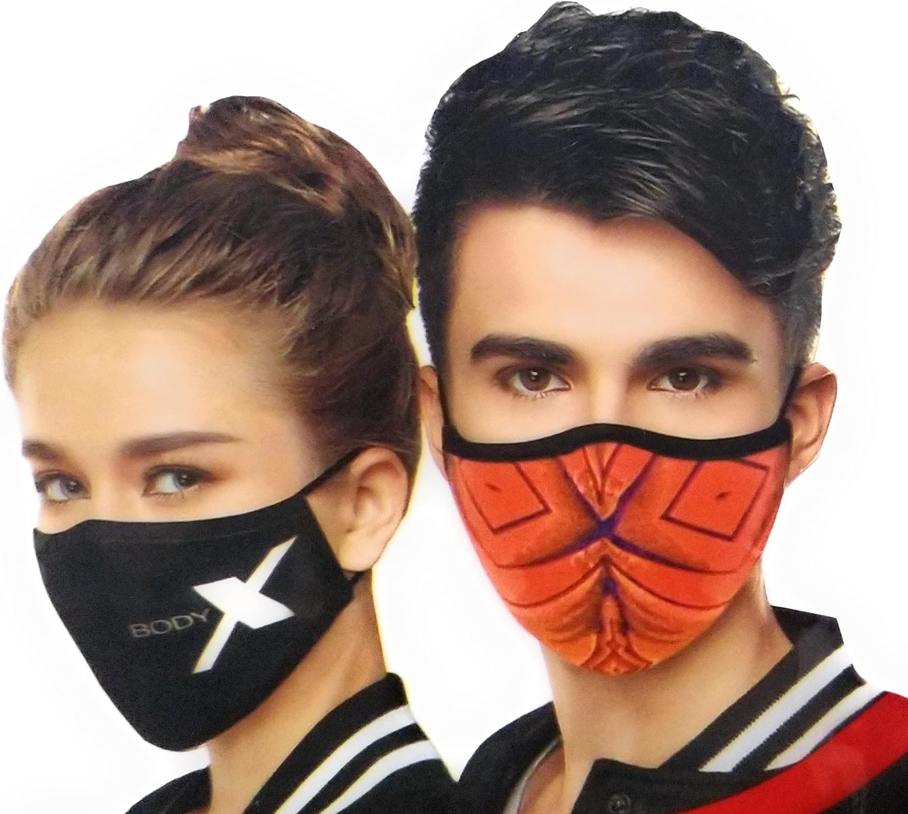Bodycare BodyX Cotton Face Mask (Pack of 2) | Men's & Ladies | Colors/Prints may vary