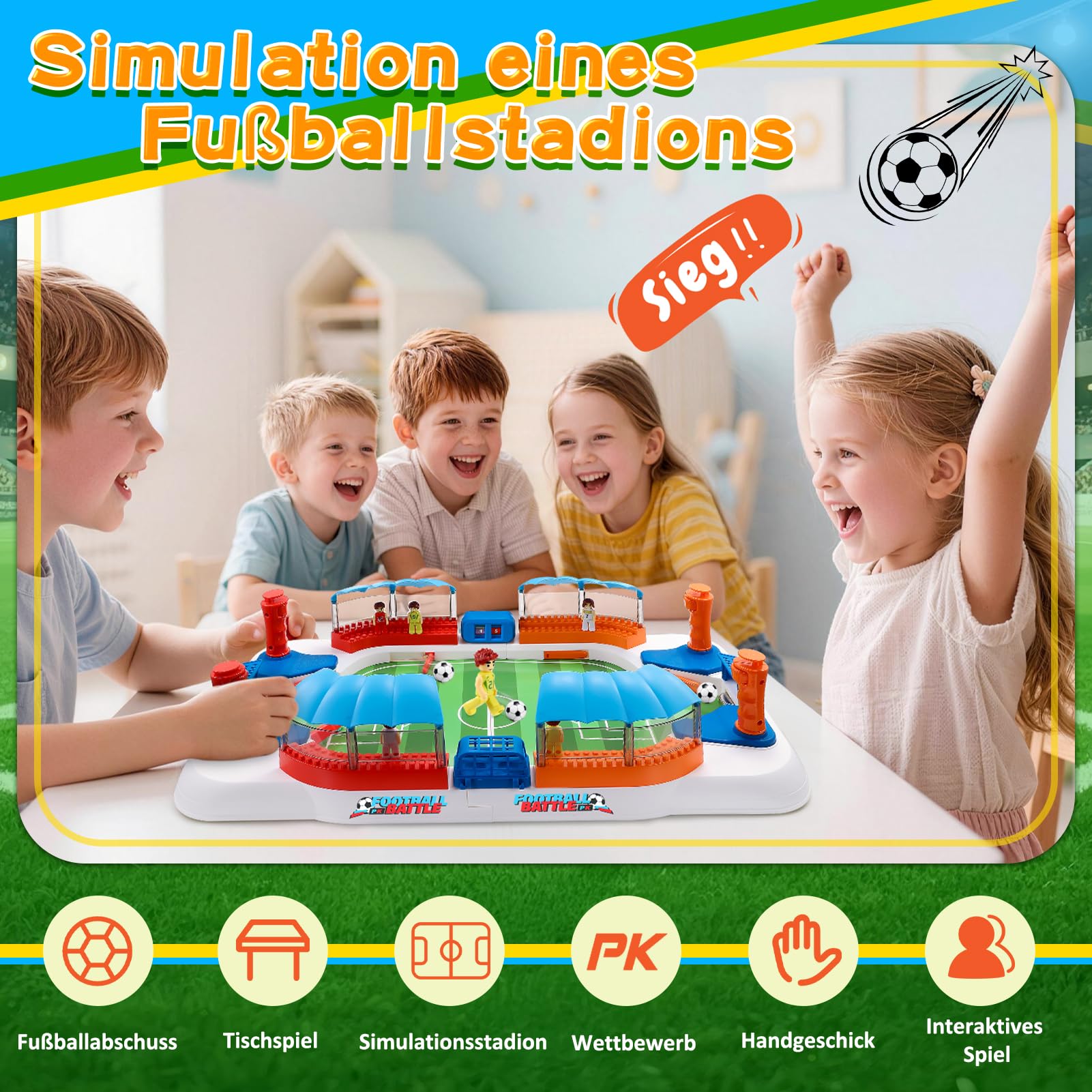 Prezenty piłkarskie dla chłopców, prezenty dla chłopców w wieku 9-12 lat, pinball, mini stołowa gra w piłkę nożną dla chłopców, zabawki, wiek 5 6 7 8 9 10 11 12, prezenty na urodziny