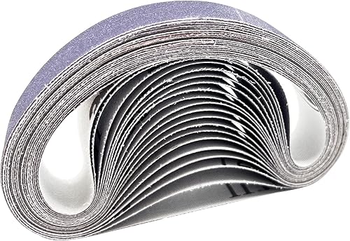 20 piezas de 34 x 12 pulgadas kit de cinturón de afilado de repuesto de grano 240 para el trabajo afilador de cuchillos y herramientas Ken Onion