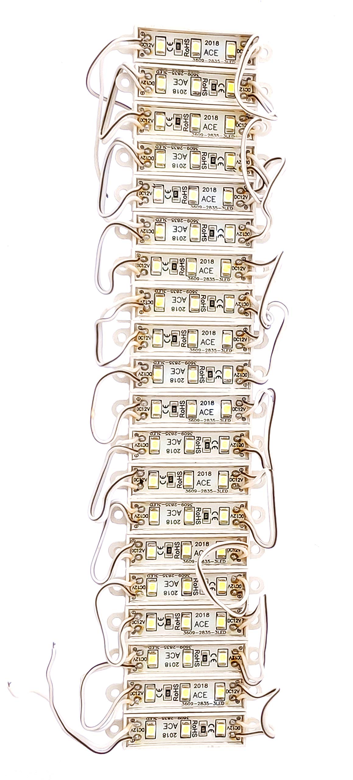 LED Strip Lights - Pack of 20, Waterproof -9 LED Strip Lights - Pack of 20, Waterproof -9