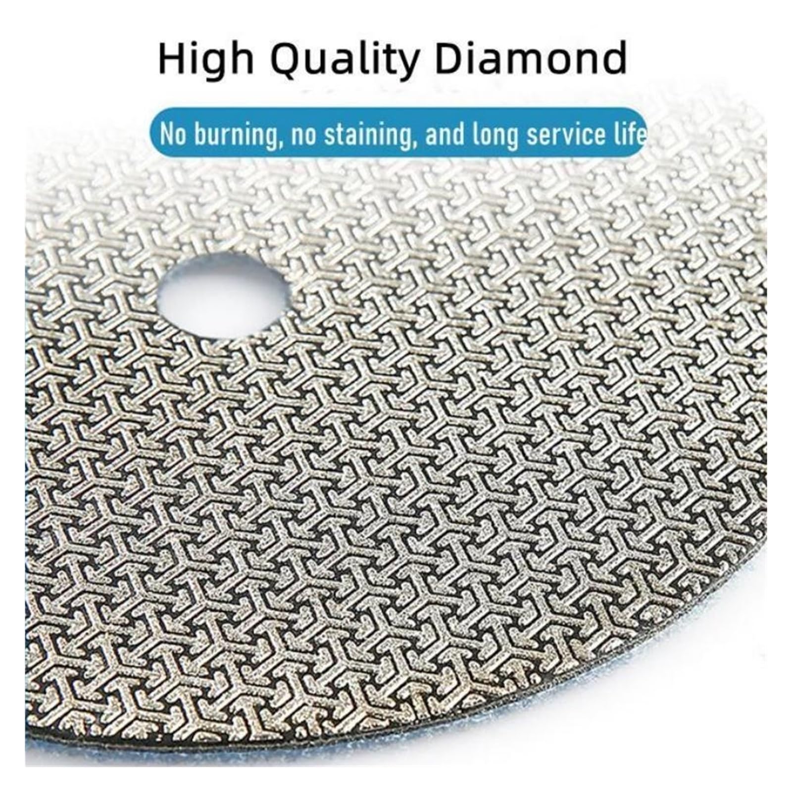 Almohadillas de Pulido de Diamante Electrochapadas de 80/100/125/150 mm Almohadillas de Pulido Manual Discos de Lijado para Vidrio Granito Y Mármol Herramientas de Pulido.