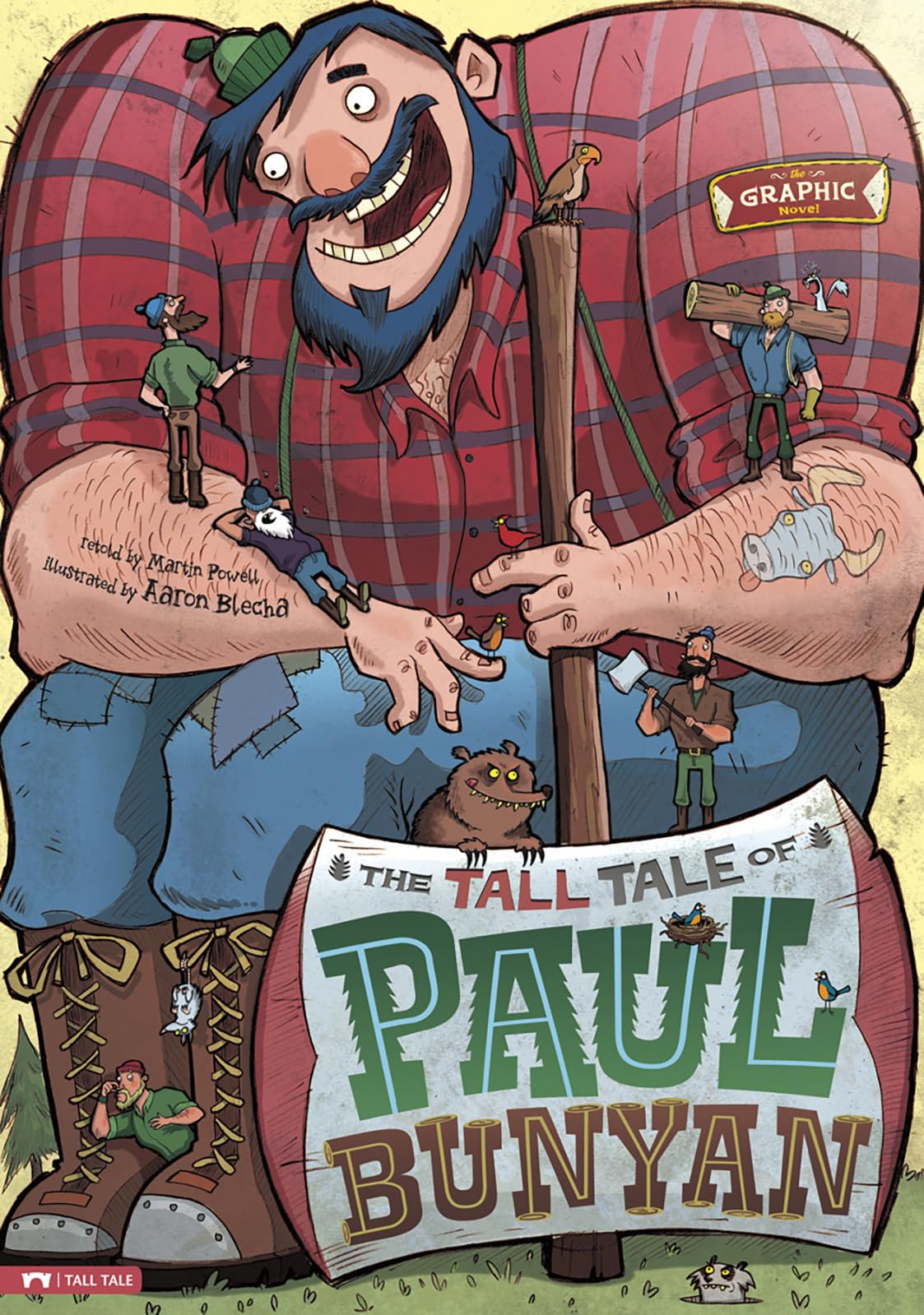The Tall Tale of Paul Bunyan: The Graphic Novel (Graphic Spin)