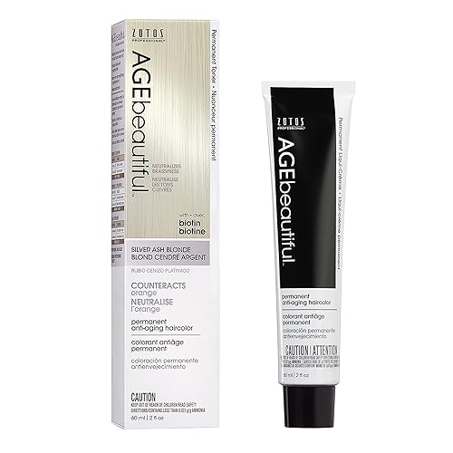 Miniatura 1 de AGEbeautiful - Tinte permanente Liqui Creme para cabello, 100% cobertura de canas, antienvejecimiento, tintura profesional de salón