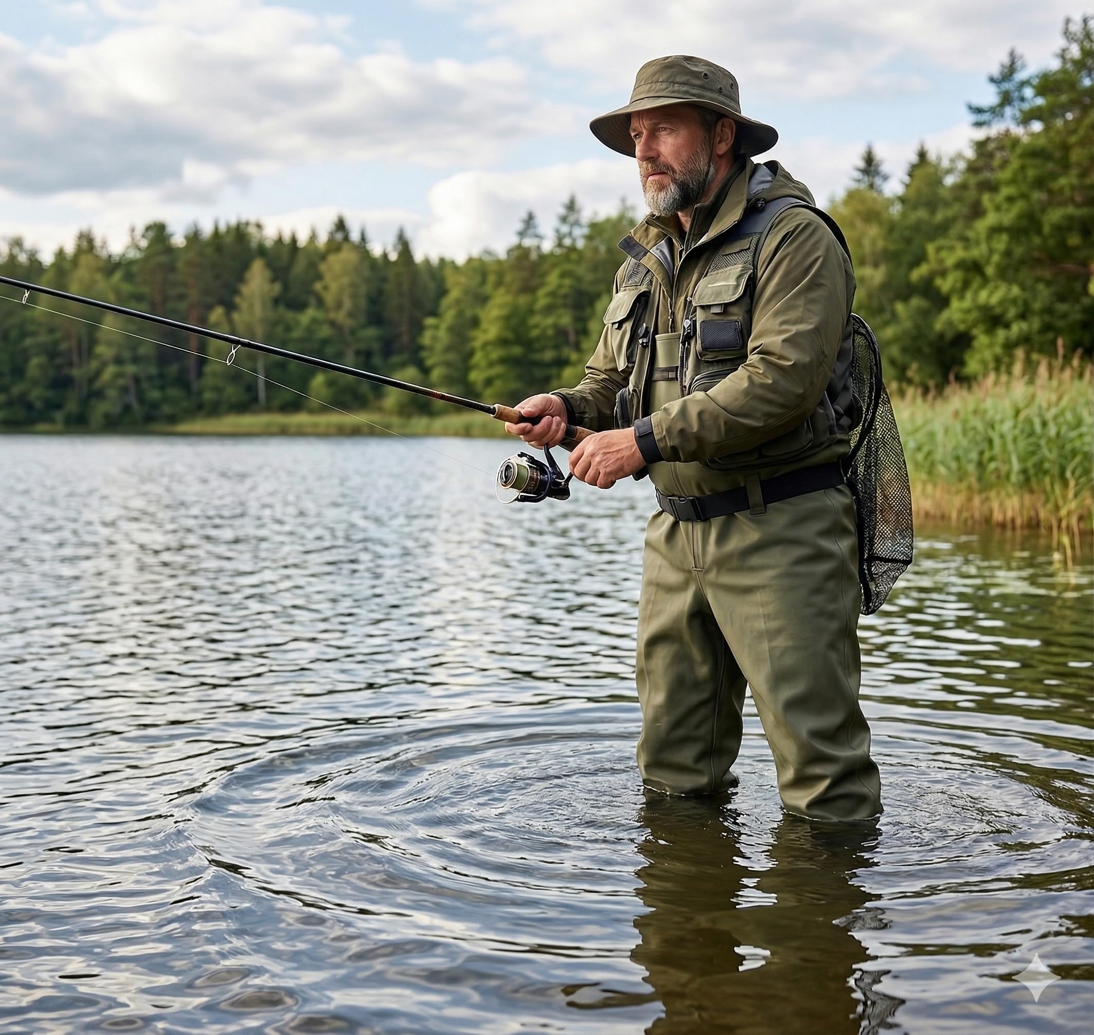Wodery Wędkarskie Spodniobuty PVC Wodoodporne, Rozmiary (39-47), Regulowane Szelki, Antypoślizgowa Podeszwa i Wewnętrzna Kieszeń – Odzież Wędkarska z Wkładkami Termicznymi i Zestawem Naprawczym