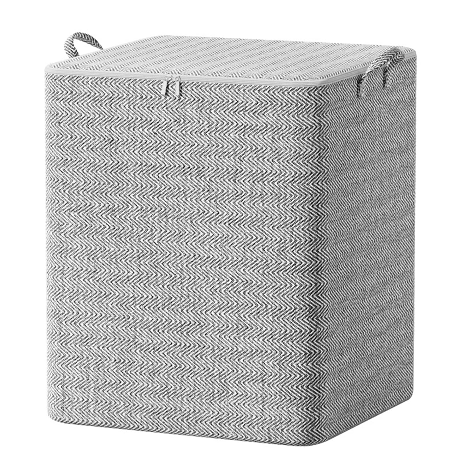 Sac de rangement pour vêtements lin anti-poussière ULUCAN grand format fini les armoires saturées