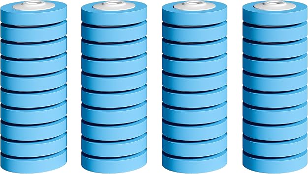 CQT 40 PCS Toilet Bowl Wand Head Easy to Clean Toilet Brush Head Compatible with CQT Wand Refill