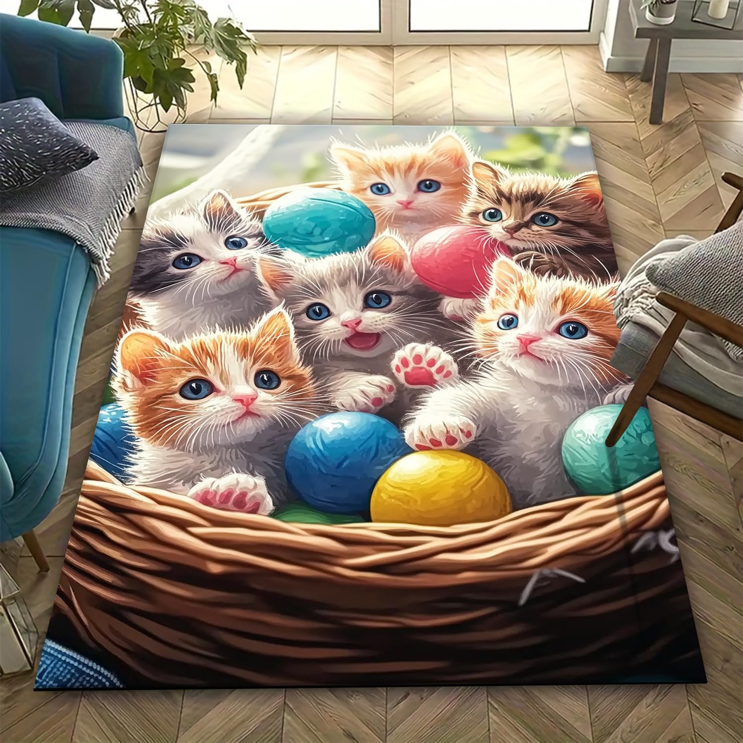 Tapis de sol de grande surface fini les sols froids avec ce tapis 3D