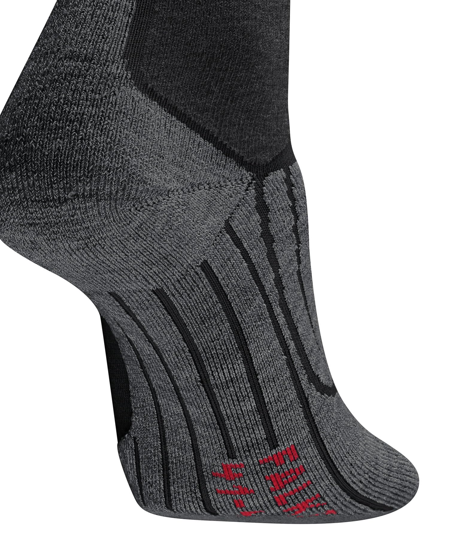 FALKE Kobiety Skarpety narciarskie SK2 Intermediate W Kh Wełna ciepłe grube 1 Para, Czarny Black 3008, 37-38