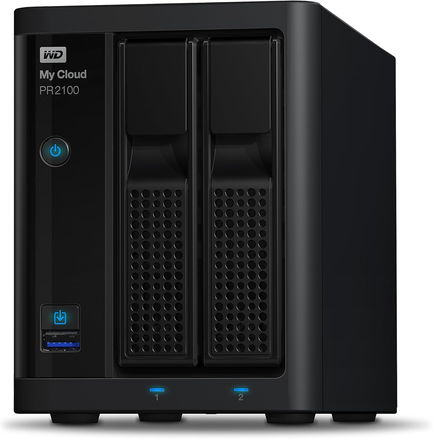 🔥 WD 12TB My Cloud Pro Series PR2100 Network Attached Storage - NAS - WDBBCL0120JBK-NESN