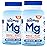 SlowMag Muscle & Heart Magnesium Chloride Supplement with Calcium, 180 Count, Supports Muscle Relaxation, Heart, Nerve & Bone Health, High Absorption (Pack of 2)