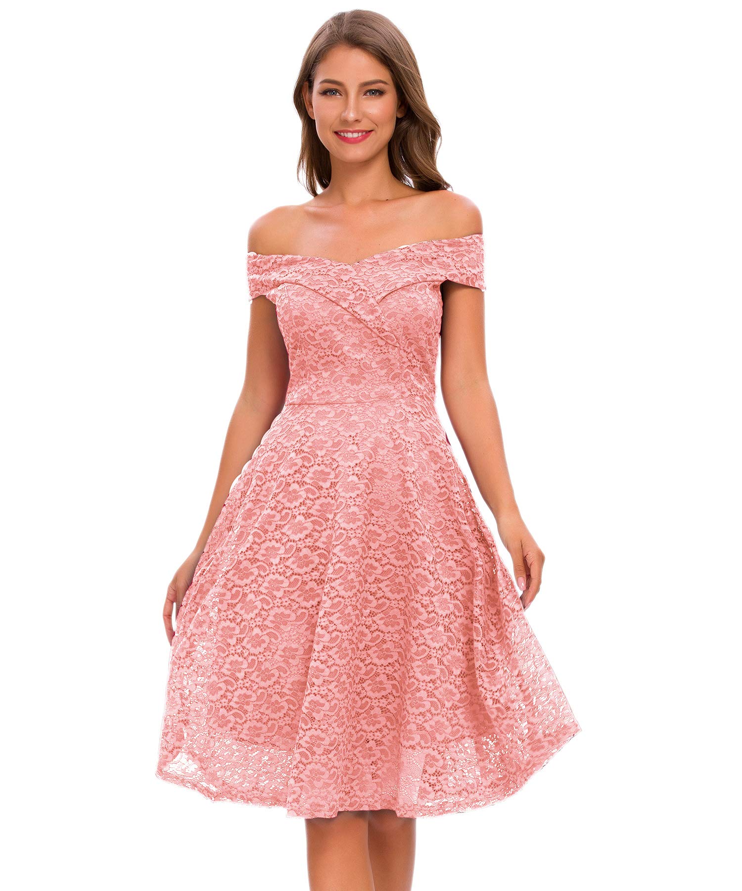 chinese dress ladies Forever Yours Lace Long Sleeve Skater Dress main image 1