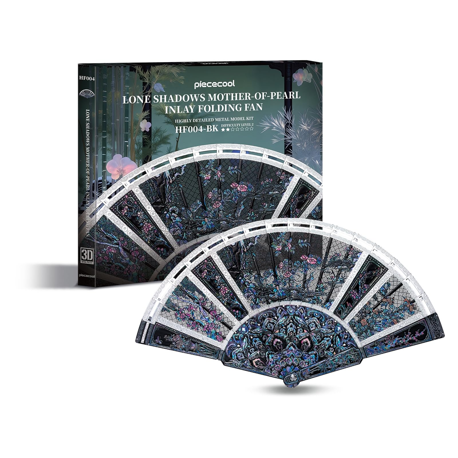 Amazon.com: Piececool 3D Metal Puzzles for Adults,Folding Fan