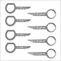 Vista 10 de AFA Tooling - Kit de herramientas de extracción de radio profesional de 20 piezas con 4 herramientas de extracción de paneles y removedor