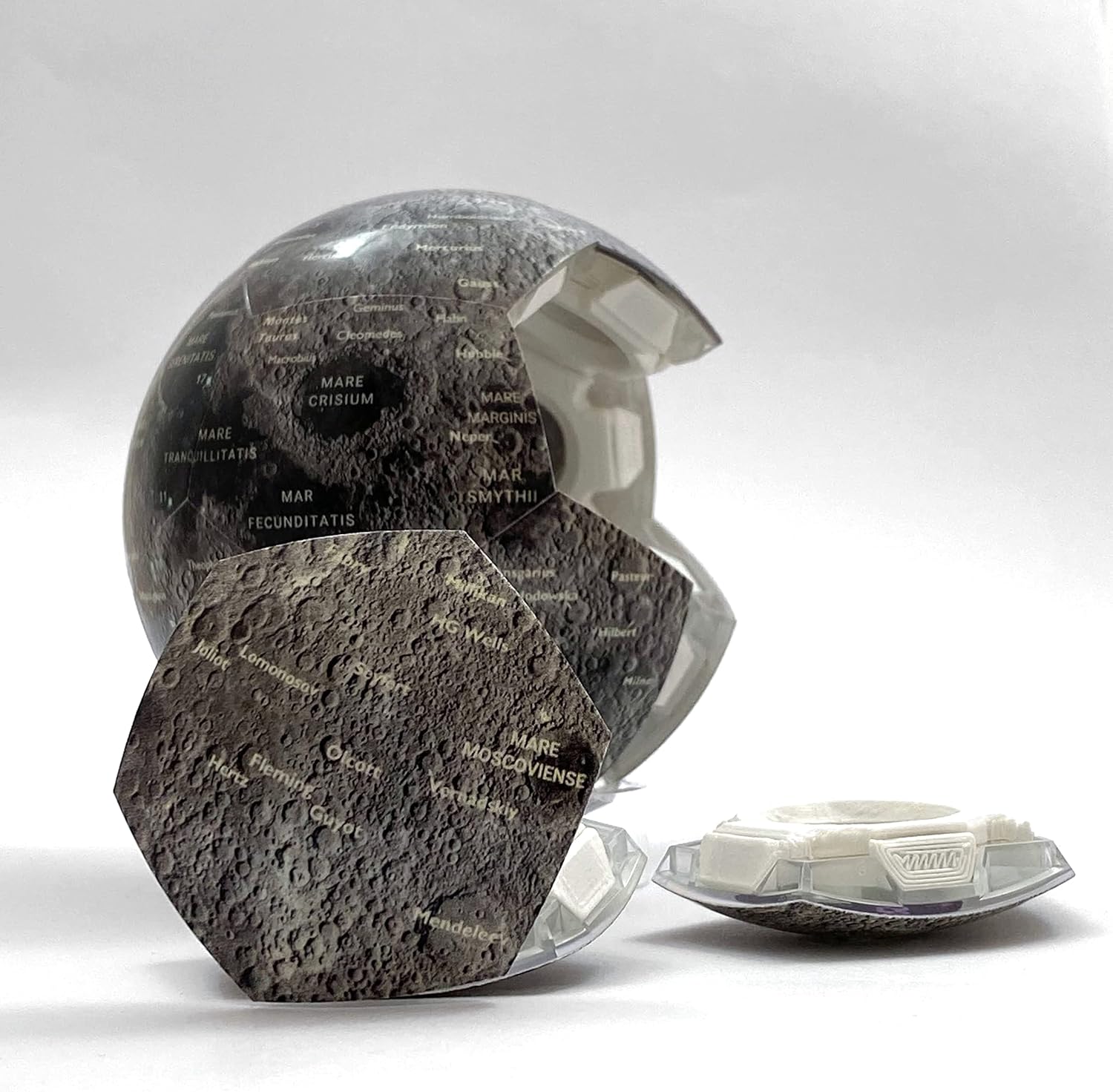 Moon Globe Magnetic Globe - 4"