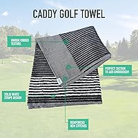 Vista 2 de Toalla de Golf Caddy - Toalla de Caddie Extra-Grande de 22" X 44" Utilizada por Profesionales del Tour, Algodón Suave Premium, Absorción Superior