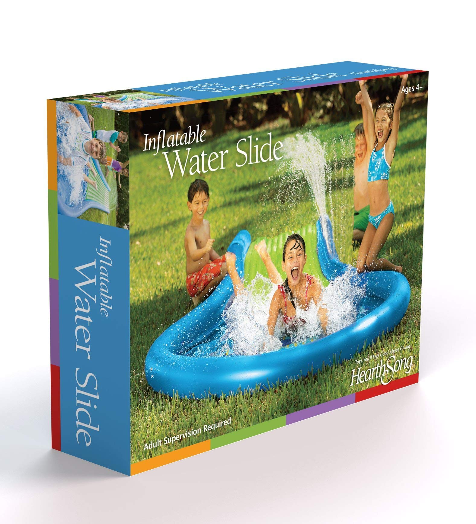 hearthsong inflatable water slide