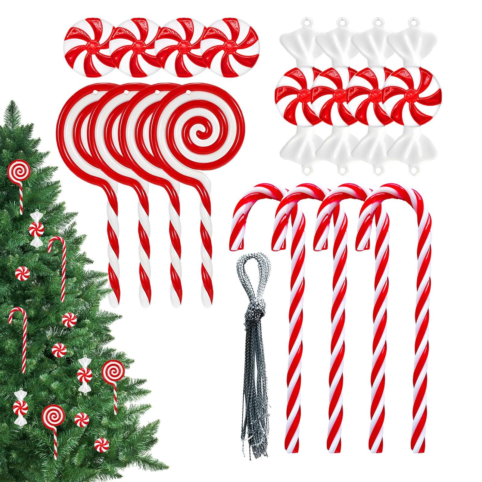 Amazon.co.jp: クリスマス キャンディ ペンダント、クリスマス ツリー