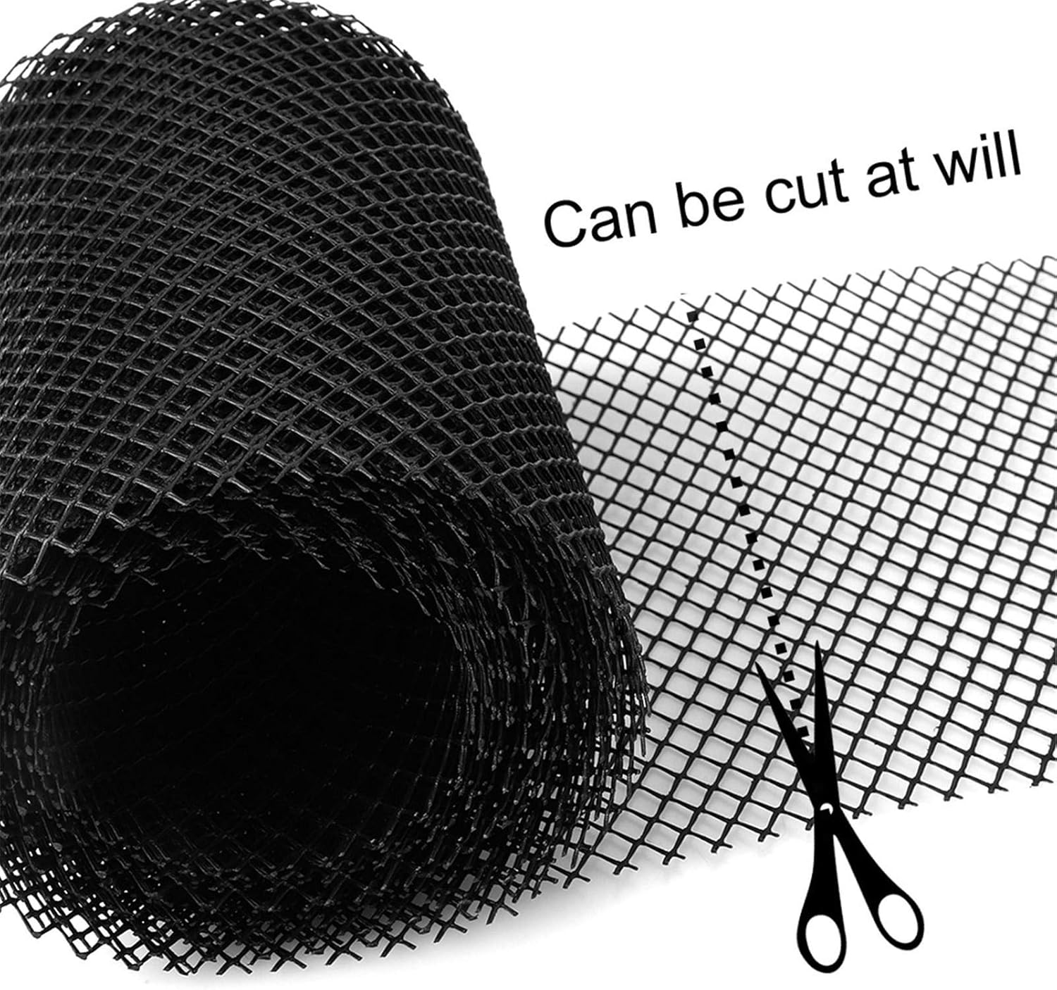 Luckxing Gutter Guard Mesh Plastic Cutters Cover Flexible Drain Mesh