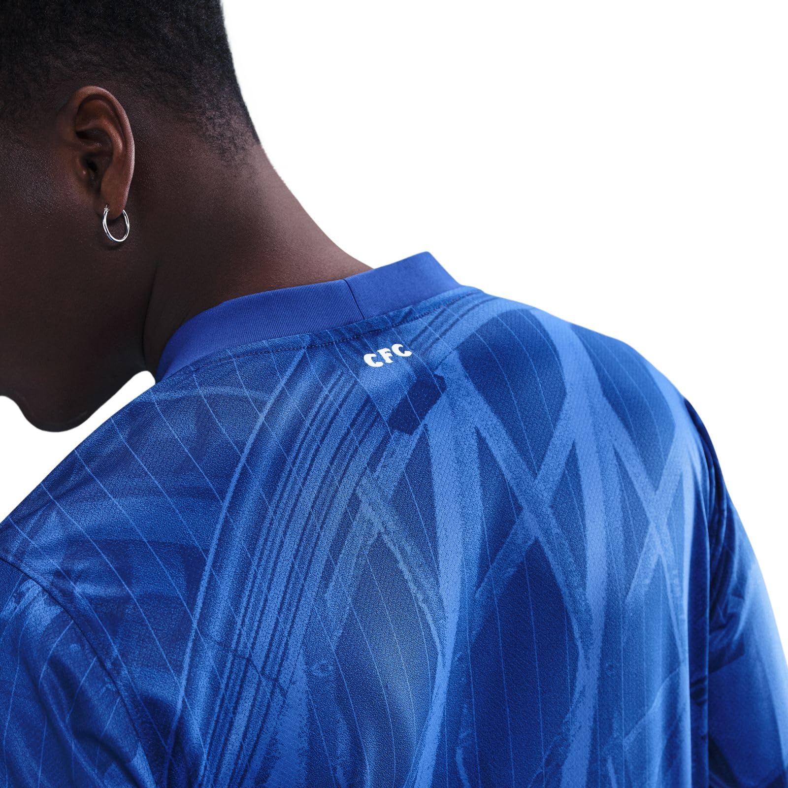 Nike FC Chelsea 2025/26 Stadium Home Nike Replika-Longsleeve-fußballtrikot mit Dri-Fit-technologie für Herren Maglia da Calcio a Maniche Lunghe Replica Uomo