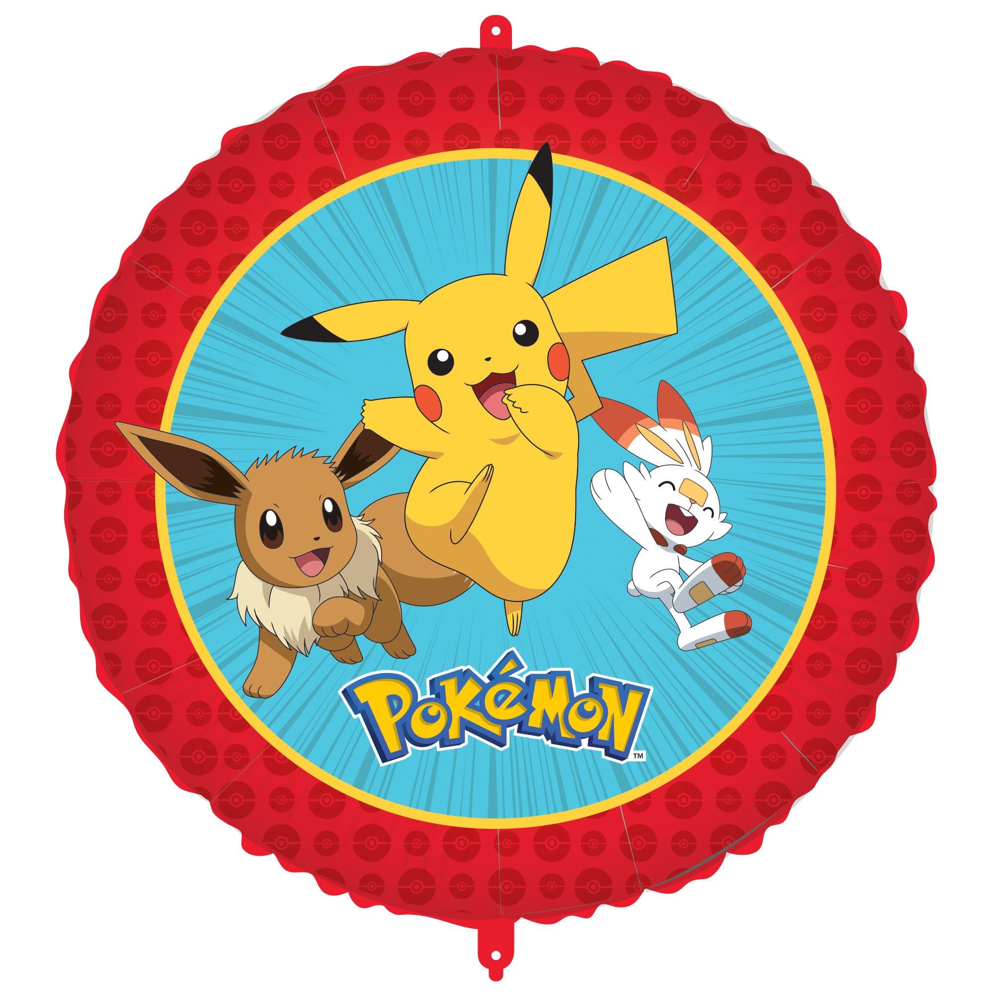 Procos - Decorazioni di compleanno Pokemon, 67 pezzi, per feste di compleanno per bambini con stoviglie monouso e decorazioni per feste