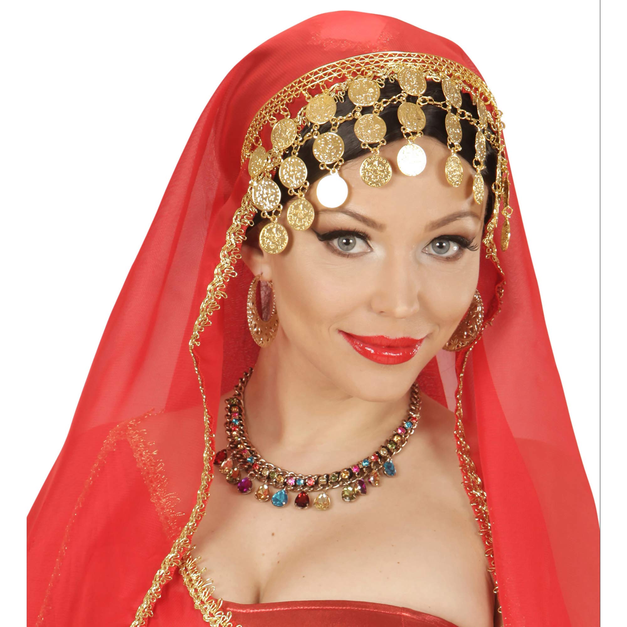 W WIDMANN MILANO Party Fashion, Collana in oro, Eleganza senza tempo, pietre dai colori vivaci, qualità artigianale, versatile per tutte le occasioni, regalo ideale per festeggiare